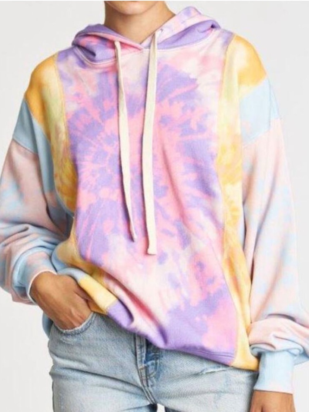 NWT Designer Hoodie Pistola Pastel Tie-Dye Hoodie